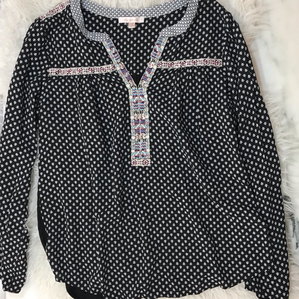 Skies are Blue boho embroidered detail tunic